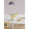 RoomMates Mr. Kate Tess Watercolor Soft Checker Peel & Stick Wallpaper